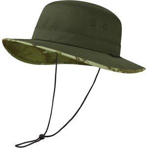 Unisex Army Western Wide Brim Boonie with Chin Strap Hiking Classic Cowboy Hat